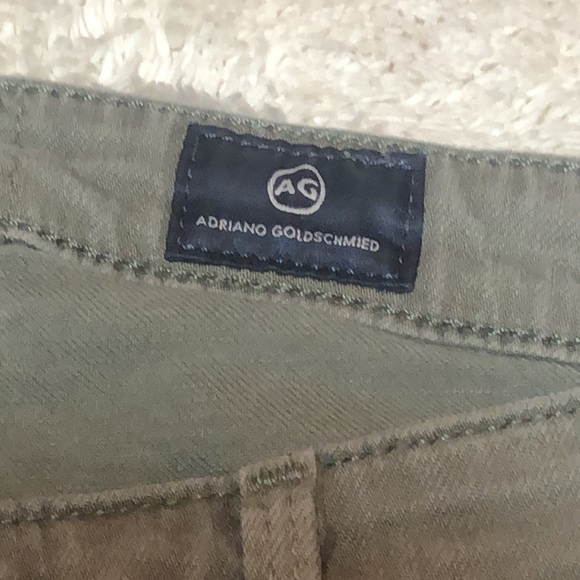Adriano Goldschmied Khaki Green Jeans; size 27 - Picture 5 of 7
